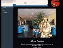Tablet Screenshot of china-garden-chatelet.be